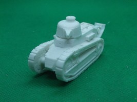 1/72 scale - Chinese Renault FT light tank with 37 mm Manchurian, 3D printed - £4.79 GBP