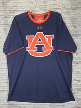 Under Armour Auburn Tigers T-shirt  Mens Size XXL Short Sleeves Jersey Heatgear - £14.98 GBP