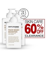 Gentlehomme Face Wash Booster - 2-in-1 Power Scrub - Travel Size - 3 PACK - $26.99
