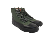 Hunter Unisex Target Dipped Canvas High-Top Sneakers Green/Black Size M8... - $28.49