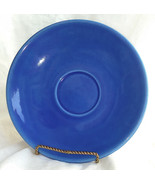 LG Metlox Saucer 7" VTG Royal Blue California Pottery No Cup Oversized XLT USA - £14.34 GBP