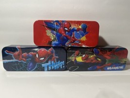 3 PCs Spiderman Pencil Case, Kid&#39;s Pencil Case, Boy&#39;s Pencil Case, Hard ... - £9.43 GBP