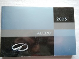 2003 Alero Oldsmobile Owner&#39;s manual - $7.89