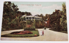 1910&#39;s Bradley Park, Peoria Il. Post Card Divided Back RPPC Horse Buggy ... - £6.19 GBP