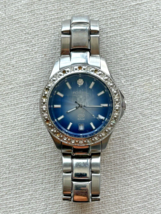 Vintage Fossil Blue (AM-3803) Stainless Steel w/Blue Dial Unisex Watch -... - $19.79