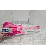 Barbie Jam With Me Electronic Karaoke Guitar Sing Play Along Music VIDEO - $953.53 MXN