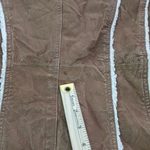 Marcelle Renee Jacket Women's L Brown Genuine Leather Full Button Jacket Pockets image 3