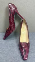 Chanel Reptile Skin Shoes Size 39.5 IT / 9.5 US - $247.49