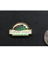 SEMINOLE COUNTY FLORIDA GREENWAYS AND TRAILS PIN - $12.93 CAD