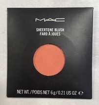 MAC Sheertone Blush Pro Refill Pan in Peaches - NIB - AUTHENTIC - $28.50