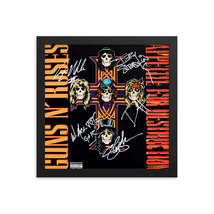 Guns N&#39; Roses signed Appetite For Destruction album Reprint - £66.56 GBP