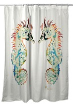 Betsy Drake Betsy’s Sea Horse Shower Curtain - £71.05 GBP