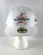 Miami Marlins 2017 All-Star Game Baseball Hat New Era 59Fifty White - Size 7 3/8 - £23.52 GBP