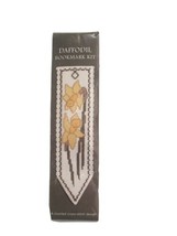 Textile Heritage Daffodils Counted Cross Stitch Bookmark Kit floral book... - £11.12 GBP