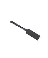 Short Black Bull Hide Crop Paddle - $30.00