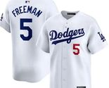 Freddy Freeman #5 2026 Dodgers Men's Home White Replica Jersey - $59.99
