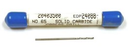 #65 (.035&quot;) Carbide Jobber Length Drill 118 Degree MA Ford 24088 - £11.51 GBP