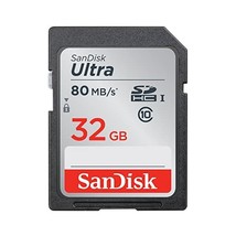 SanDisk Ultra 32 GB SDHC Class 10 Memory Card up to 80 Mbps  - $21.00