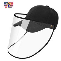 Detachable Protective Cap Shield Anti Spitting Saliva Cover Face Basebal... - £8.68 GBP