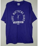 Dave Matthews Band Concert Tour T Shirt Vintage 2008 Local Crew Size X-L... - $2,098.01 MXN