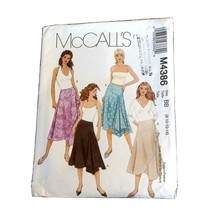 McCall&#39;s M4386 Misses Easy Skirts Sewing Pattern Uncut Size BB 8 10 12 14 - £5.74 GBP