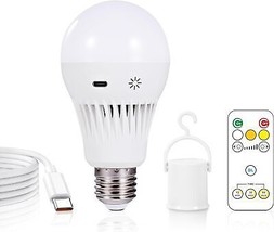 Rechargeable Emergency Light Bulb 2600mAh Battery Backup for Home Power Failure  - £41.73 GBP