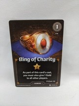 Roll Player Ring Of Charity Man Vs Meeple Board Game Promo Card - $167.06 MXN