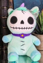 Furrybones Blue Enchanted Unicorn Unie Skeleton Monster Plush Doll Toy O... - €16,41 EUR