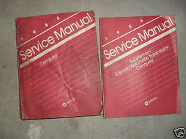 1984 Chrysler Conquest Service Repair Shop Manual Set W Supplement Book Oem - $12.21