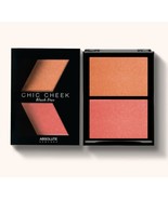 Absolute New York Chic Cheek Blush Duo - MFBD 02 Peach Fuzz / Coral Gold - $15.00
