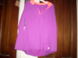 womens jacket Champion brand size medium fusia orange reflective strip  - $23.00