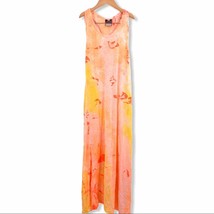 Mini YFB orange tie dye maxi dress 14 new - $24.98