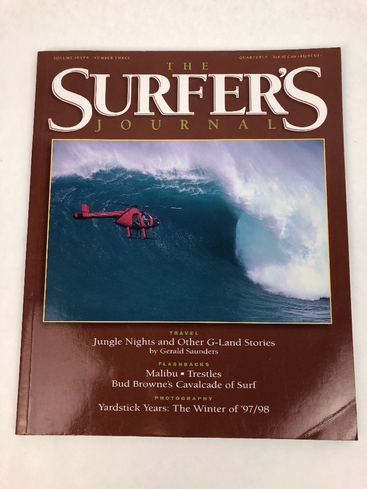 Volume 7 Seven Number 3 Three THE SURFERS JOURNAL - Fast First Class Shi... - $8.31