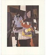 GEORGES BRAQUE Still Life with Compote Bowl, Bottle and Mandolin, 1990 - £194.43 GBP