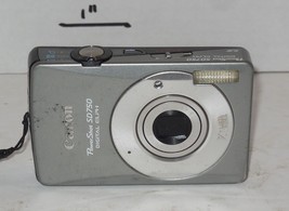 Canon PowerShot Digital ELPH SD750 7.1MP Digital Camera - Silver Tested ... - $147.02