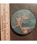 Vintage 1960s Armenian Memorable Copper &quot;Erevan Erebuni&quot; Medal - $677.91 MXN