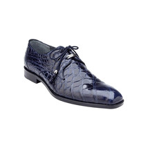 Belvedere Men's Shoes Lago Genuine Alligator Plain Toe Tassel Navy 14010 image 6