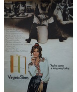 Vintage Virginia Slims Suffragette Print Magazine Advertisement 1971 - $4.08 CAD