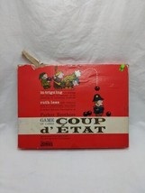 *INCOMPLETE* Vintage 1966 Parker Brothers Game Of Cards Coup D&#39;etat  Board Game - $19.80