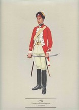 P H Smitherman Print 1759 Trooper 17th Light Dragoons  - £21.81 GBP