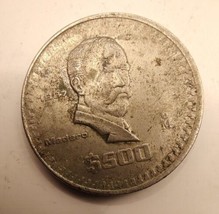 Mexico 500 pesos 1987 coin - $6.90