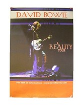 David Bowie Concert Affiche L&#39;Europe A Reality Tour - £138.86 GBP