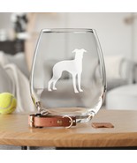 Standing Greyhound Etched Glasses - Wine, Champagne, Pint Glasses, Shot ... - $24.99+