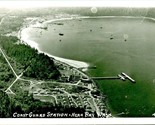RPPC Aerial View Coast Guard Station Neah Bay WA Ellis Photo 4422 Postca... - $4.90