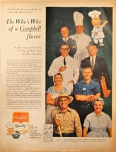 Campbell&#39;s Soup The Who&#39;s Who of the flavor -1961 Vintage Print Ad - $184.61 MXN