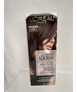Cool Brunette L&#39;Oreal Le Color Gloss 1 Step Toning Gloss Deeply Conditions - $5.99