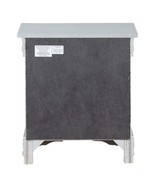 Louis Philippe III Nightstand, Platinum Finish - $2,449.40 MXN