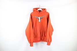 Vtg 90s Champion Reverse Weave Mens S Faded Spell Out University of Texas Hoodie - £85.62 GBP