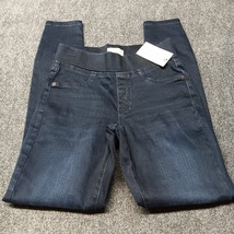 NWT Universal Thread Pants Women 0 / 25 R Dark Blue Skinny Jegging - $13.97
