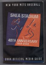 2004 New York Mets Media Guide Shea Stadium 40th Anniversary MLB Baseball - $23.73